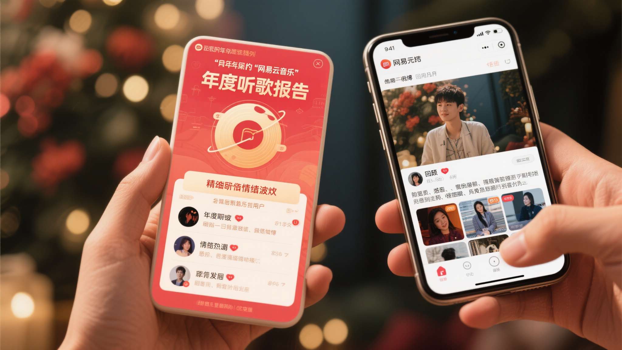 以每年年末的"网易云音乐年度听歌报告"为例，它精准抓住了用户在岁末年初的情绪波峰